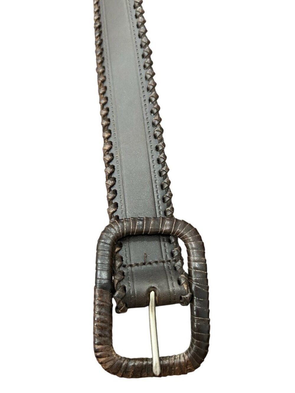 Banana Republic Genuine Leather Belt Brown Sz Medium Single Prong Buckle - Picture 2 of 9